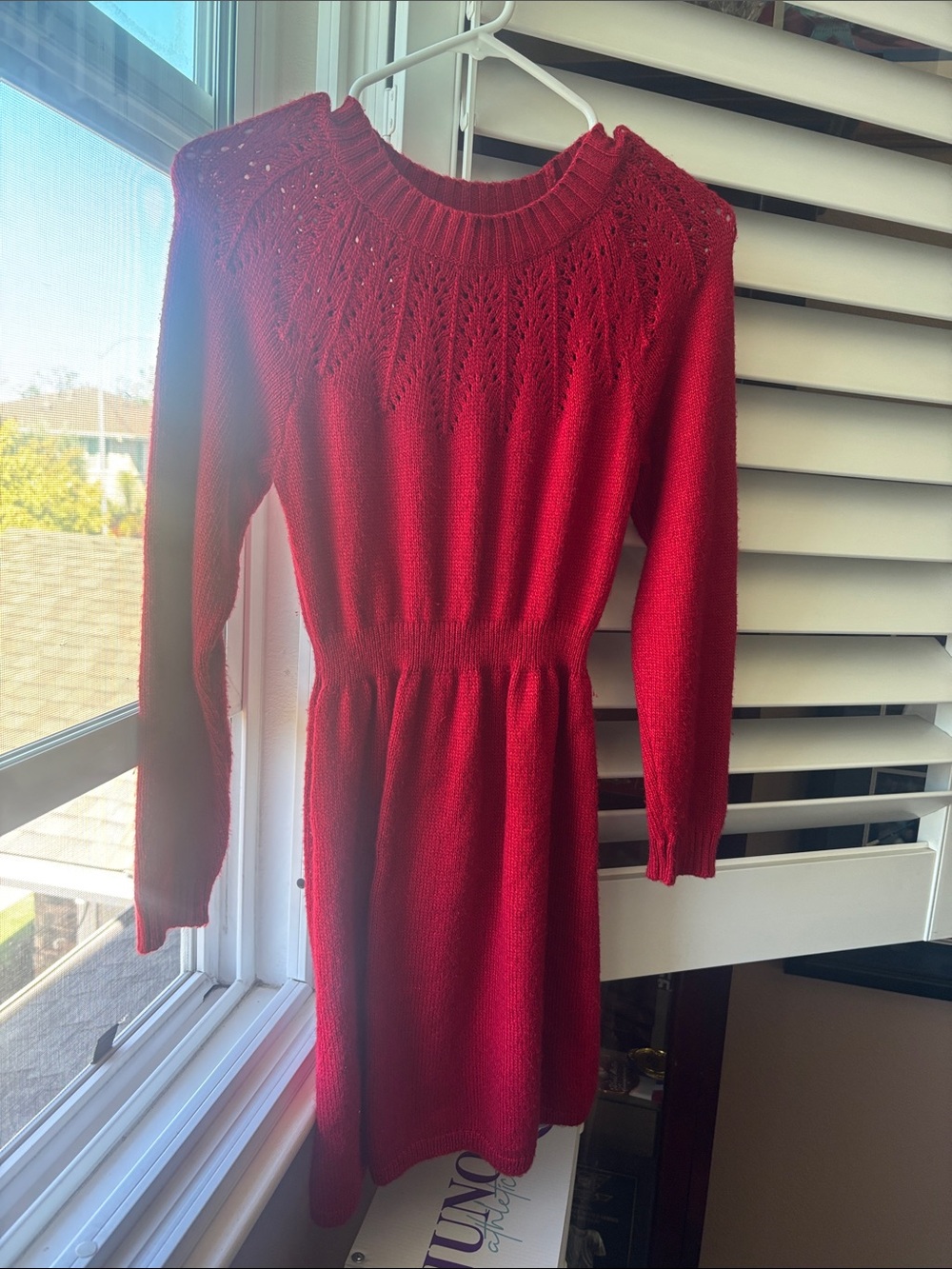 Cat & Jack Red Knit Dress